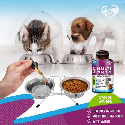 Cat & Dog Liquid Multivitamin Glucosamine & Cranberry