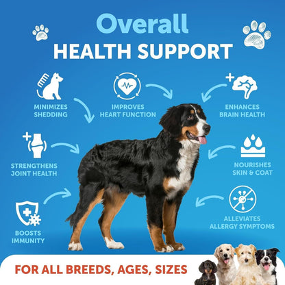 Omega-3 Fish Oil for Dogs 16 fl oz Skin & Coat Support