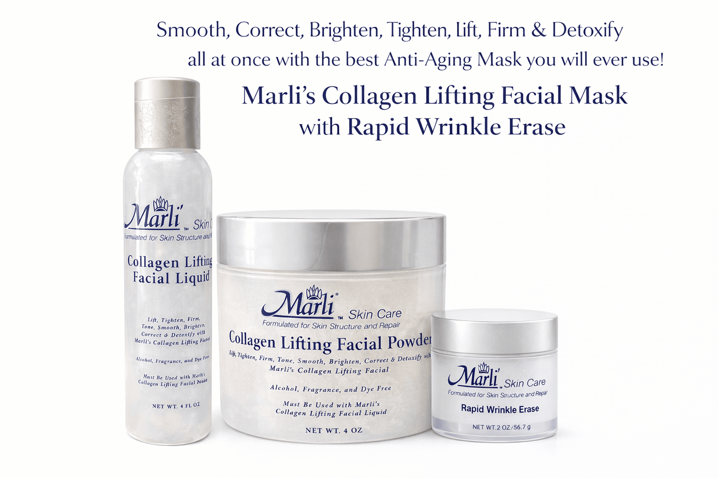 Collagen Lifting Facial with Rapid Wrinkle Erase Cream